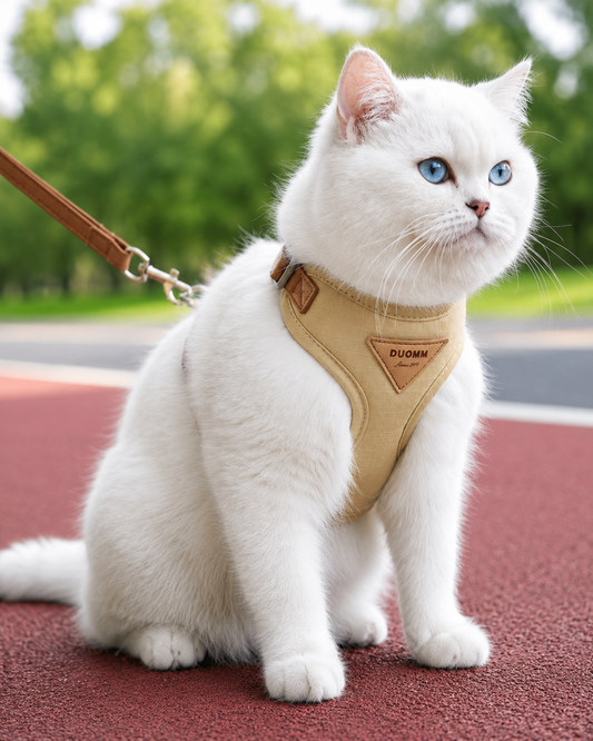 Comfort Harness & Leash Set for Cats & Small Dogs