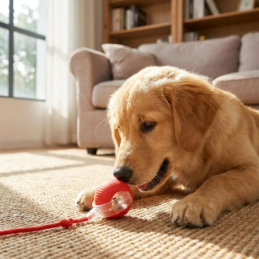 Smart Interactive Rolling Ball for Small Dogs