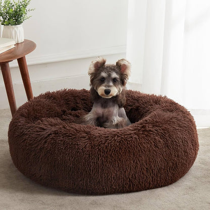 Calming Donut Bed For Dog & Cat