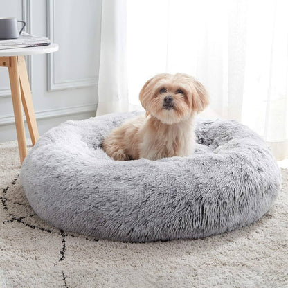Calming Donut Bed For Dog & Cat