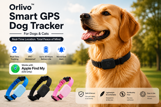 Orlivo™ Smart GPS Dog Tracker Collar