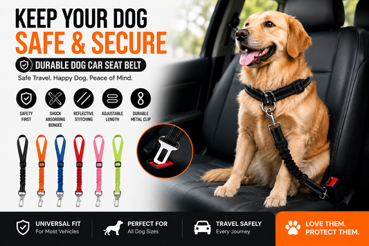 Adjustable Dog Car Seat Belt