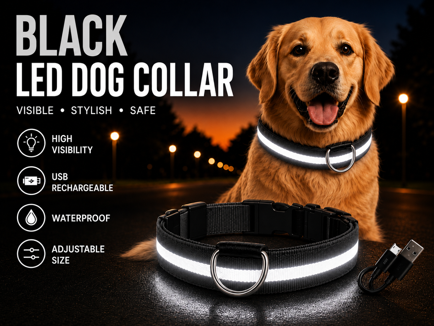 LED Dog Collar