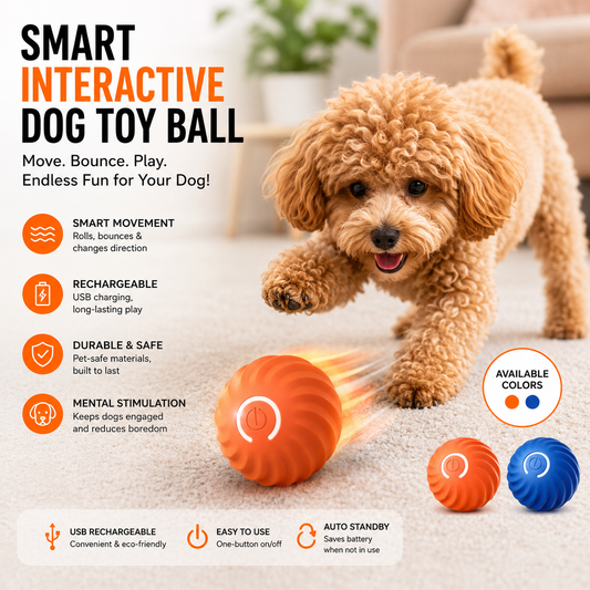Smart Interactive Dog Toy Ball