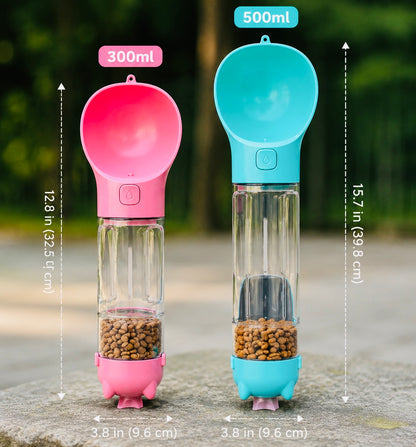 4 in 1 Portable Water Bottle For Dogs