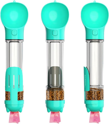 4 in 1 Portable Water Bottle For Dogs