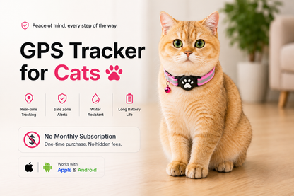 Real-Time Cat GPS Tracker – Never Lose Your Cat Again