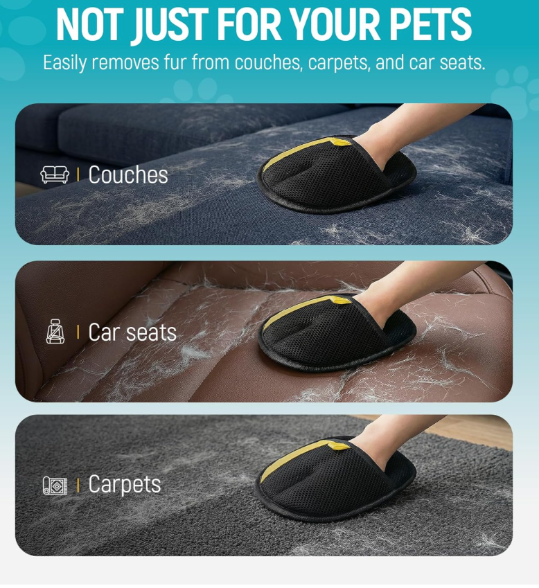 Pet Hair Remover Electrostatic Glove